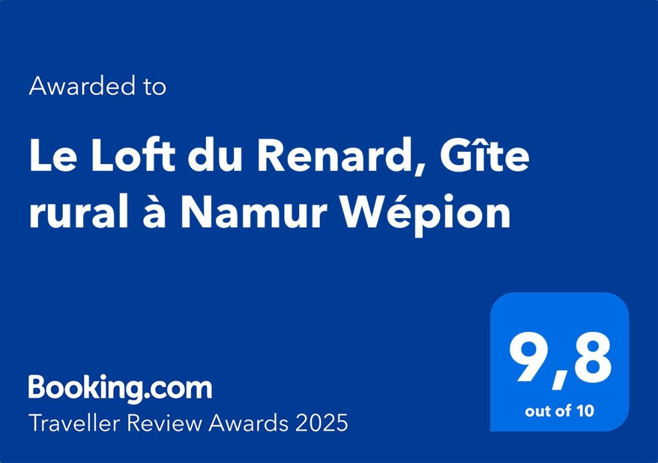 Le Loft Du Renard, Gite Rural A Namur Wepion Exterior foto